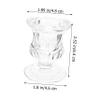 Hohopeti 2pcs Portable Glass Eye Rinsing Cups for Eye Bath Travel Washing Cups Lightweight and Clear and Cleaning for Outdoor and Home Use view 4