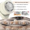 WAOCEO Lint Remover Lint Remover for Clothing Portable Electric Fuzz Pellet Remover LED Display Rechargeable for Clothes Fabric Shaver Fluff Remover Fabric Shaver (Color : White 2PCS Blade) view 3