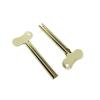 Dorytop 2PCS Toothpaste Squeezer Metal Tube Squeezer Key Stainless Steel Toothpaste Roller Tube Wringer Makeup Tube Squeezer (Gold) view 3