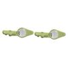 VICASKY 2pcs Portable Nail Trimmer Led Light and Magnifier Nail Care Tool for Toddlers Construction Green view 1