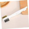 Gatuida 3pcs Wire Brush Cleaning Tool for Gas Stove and Kitchen Stiff Bristle Scrubber for Crevices and Corners Versatile Household Brush for Oven Tiles and Window Grooves view 2