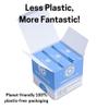 Expandable Dental Floss 3 Pack I Plastic-Free Dispenser I 50 Meter / 164 feet per Pack I Gentle Glide for Effective Cleaning I Mint Flavor view 3