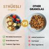 Struesli Original Organic Granola, Grain & Gluten Free, Healthy Snacks with Chia Seeds, Nuts and Sea Salt, Prebiotic High Fiber Food for Yogurt, Cereal & More, Plant Based, Keto & Paleo Friendly, 9 Oz view 4