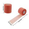 Pre Wrap Tape,TTZEZE Athletic Foam Underwrap,Soft Prewrap Headbands,Smooth Sports Wrap Roll,Pre Wrap Bandage Sport Tape for Ankles Wrists Hands Elbows 2.76 Inch x 11 Yards Orange 4-Rolls view 2