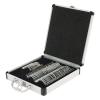 HinLIaDa 68PCS Optical Trial Lens Set Kit, Metal Rim Aluminum Optometry Kit Case Box Trial Frame, Ophthalmology Optometry Kit Trial Frame Optometry Optician Eye Test Glasses Ophthalmic Lenses, Black view 4