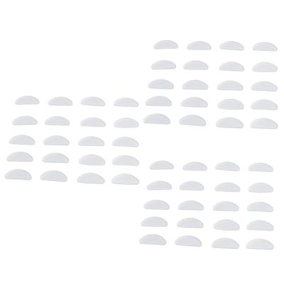Healeved 30pairs Silicone Non-Slip Nose Pads for Glasses Adhesive Stick Increases Fit and Comfort
