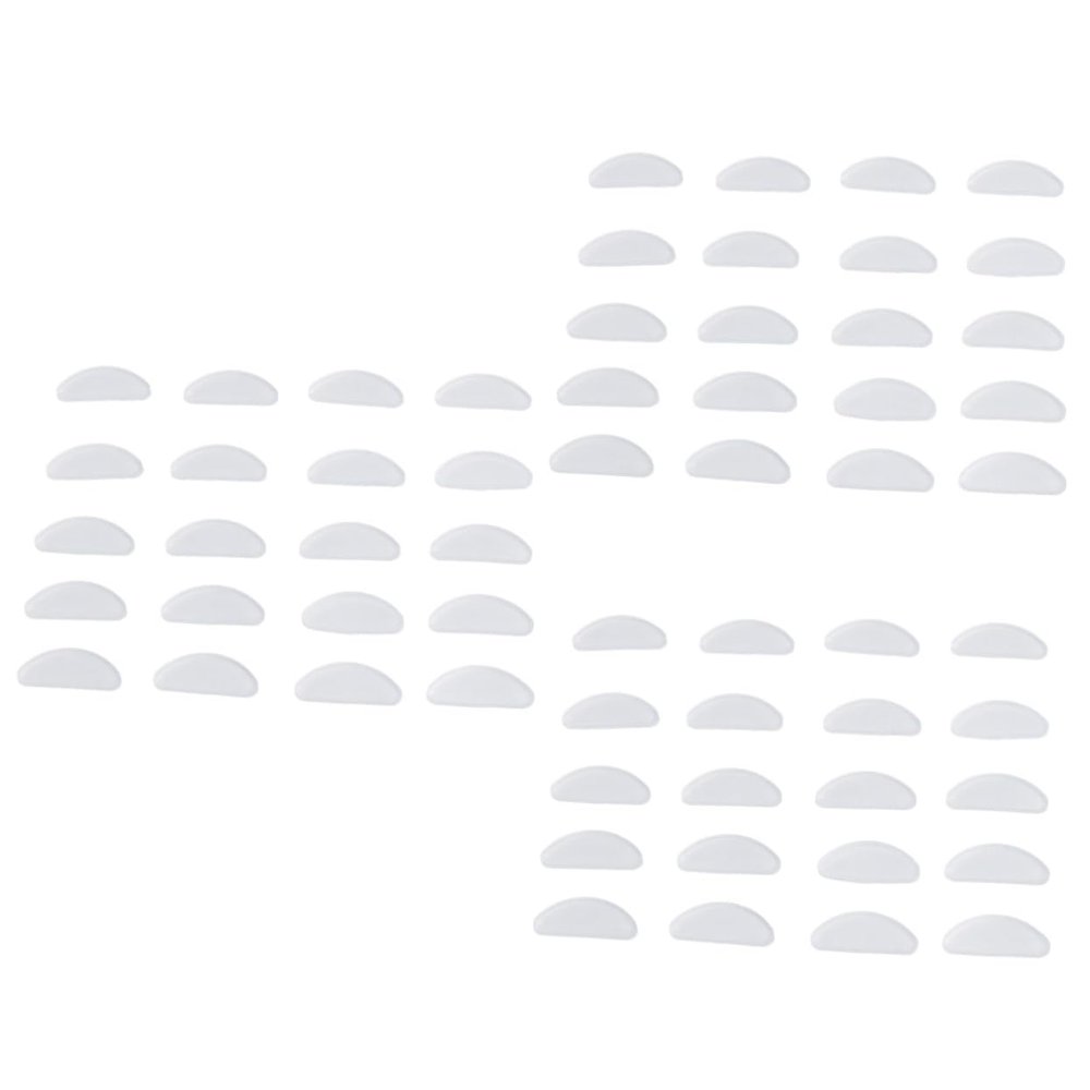 Healeved 30pairs Silicone Non-Slip Nose Pads for Glasses Adhesive Stick Increases Fit and Comfort