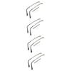 Healeved 4sets Eyeglasses Repair Kit Glasses Legs Nose Pads and Screwdriver Eyewear Replacement Parts for Comfortable Fit and Easy Installation view 1