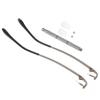 Healeved 4sets Eyeglasses Repair Kit Glasses Legs Nose Pads and Screwdriver Eyewear Replacement Parts for Comfortable Fit and Easy Installation view 4