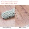 HAdLAm Underbed Sweeper, Dusters for Cleaning, Household Electrostatic Feather Duster, Crevice Cleaning Brush (Color : Brown) view 4