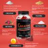 Oobvious Creatine Monohydrate Gummies 120 for Men & Women - 5g, Sugar-Free Pre-Workout Gummy with L-Taurine, Betaine Anhydrous, Alpha GPC, Vitamin B12 (1 Pack) view 2