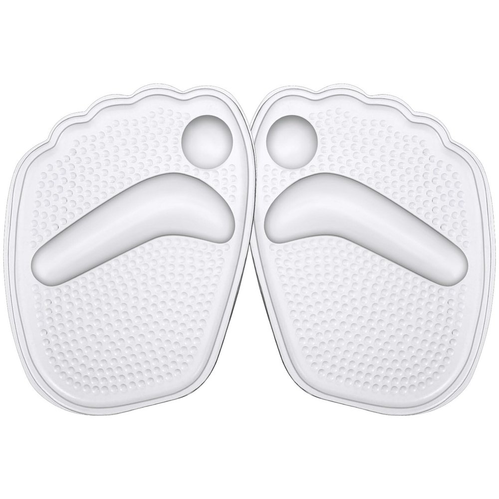 3Pairs High Heel Cushions Self-Adhesive Silicone Foot Pads for Women Reusable Forefoot Inserts for Loose Shoes Metatarsal Support All-Day