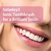 Soladey3 Ionic Toothbrush, Solar Panels and TiO2 Semiconductor, 4 Row Ultra Fine Purple, You can Brush Without Toothpaste view 2