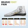220+ lbs Heavy Duty Arch Support Insoles - Welnove Plantar Fasciitis Insoles with High Arch Support Orthotic Inserts for Flat Feet Standing All Day Work Boot Insoles for Women 14-15 and Men 12-13.5 view 2