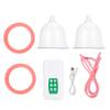 PipoNs Electric Breast Enhancement Instrument, Breast Enhancement Enlarge Massager, Women Udder Massager Machine, Breast Massager Double Cup(AB Cup) SizeAB Cup, style view 1