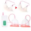 PipoNs Electric Breast Enhancement Instrument, Breast Enhancement Enlarge Massager, Women Udder Massager Machine, Breast Massager Double Cup(AB Cup) SizeAB Cup, style view 4