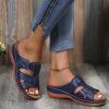 Orthopedic Sandals For Women Plantar Fasciitis Arch Heel Support Women's Comfort Orthotic Walking Sandals Open Toe Arch Support Slides Wide Width Dressy Summer Orthopedic Flip Flops 2024 view 4