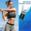 enttgo Portable Respiratory Trainer-Exercise Device. Respiratory Muscle Training |Improve Breathing Capacity | Easy to Clean| Adjustable Resistance, Adjustable to Different Fitness Needs (White) view 3