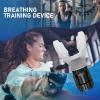 enttgo Portable Respiratory Trainer-Exercise Device. Respiratory Muscle Training |Improve Breathing Capacity | Easy to Clean| Adjustable Resistance, Adjustable to Different Fitness Needs (White) view 4