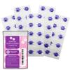 50 Tablets Dental Disclosing Tablets for Kids and Adults - Individually Wrapped Plaque Disclosing Solution - Safe & Effective Two-Tone Dental Cleaning view 1