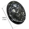 Amazing Gemstone Black and White Tourmaline Worry Stone Crystals & Healing Stones - Worry Stones for Stress Relief Gifts - Piedra Crystal Fidget for Meditation - Stocking Stuffers and Birthday Gifts view 3