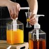 12PCS Coffee Syrup Pump, Skinny Syrup Pump, 750ml Bottle Pumps for Flavored Syrups Dispenser Caramel Snow Cones Drinks Dessert Tea Jam Ketchup (Gold) view 2