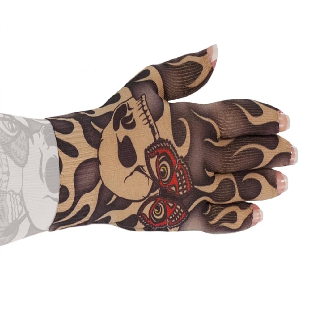 Lymphedivas Misfit Medical Graduated Compression Glove for Lymphedema (20-30 mmHg Large Left)