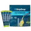 DripDrop Hydration Packets - Lemon Lime - Single Serve Electrolytes Powder Drink Mix - Non-GMO, Gluten Free, Vegan - 32 Sticks view 1
