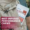 BEET'UMS Beet Chews - Premium Organic Beet Juice Powder Supplement - Nitric Oxide Energy & Blood Flow Circulation Support - Real Chocolate Pomegranate Health Chews with 7 Superfoods (2) view 3