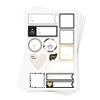 195 Premium Gift Labels - Elegant Black, White & Gold Variety Pack, 15 Sheets of 8.5" x 5.5" All Occasions Gift Wrapping Labels for Presents, Gifts, Holidays, Celebrations, Decorations & More view 2