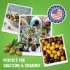 Jersey Pickles - Mediterranean Olives (Gallon)  Olives Stuffed  Hand-Stuffed Gourmet Olives with Premium Fillings for Snacks, Charcuterie & Cocktails view 4
