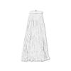 212 Main 16 oz Rayon Cut-End Lie-Flat Wet Mop Head, White - 12 Count view 1