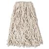 212 Main Economy Cut-End Cotton Wet Mop Head, 20oz, 1'' Band, White, 12/Carton view 1