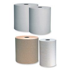 212 Main Hard Roll Paper Towels- 8in.x800ft.- 12-CT- Brown Kraft