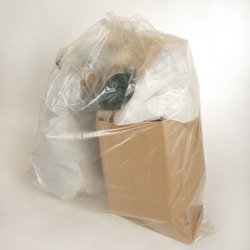 212 Main Can Liner - 55-60 Gallon HD Clear Trash Bags