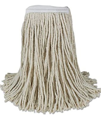 212 Main 32 oz 4-Ply Cotton Cut-End Mop Head, White - 1.25 in. - 12 Per Carton