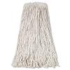 212 Main BWK 32 oz Premium Saddleback MOP Head - White, Cotton Fiber - 12 per Case view 1