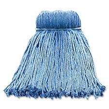 212 Main Screw-Type Cut End Wet Mop Head - Blue