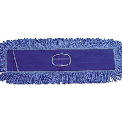 212 Main 24 x 5 in. Looped-End MOP Head - Blue Cotton & Synthetic Blend