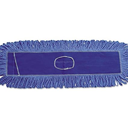 212 Main 24 x 5 in. Looped-End MOP Head - Blue Cotton & Synthetic Blend