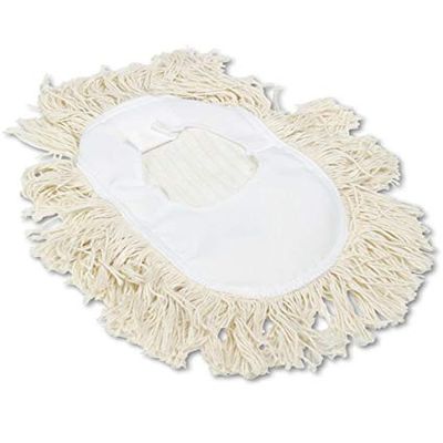 212 Main 13.5 W x 17.5 L Inch Wedge Dust Mop Head, Cotton - White