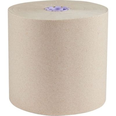 212 Main Essential 100 Percentage Recycled Fiber Hard Roll Towel, Brown