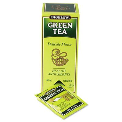 212 Main Bigelow. Single Flavor Tea, Green, 28 Bags-Box
