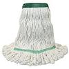212 Main Narrow Band Looped-End Mop Heads, White view 1