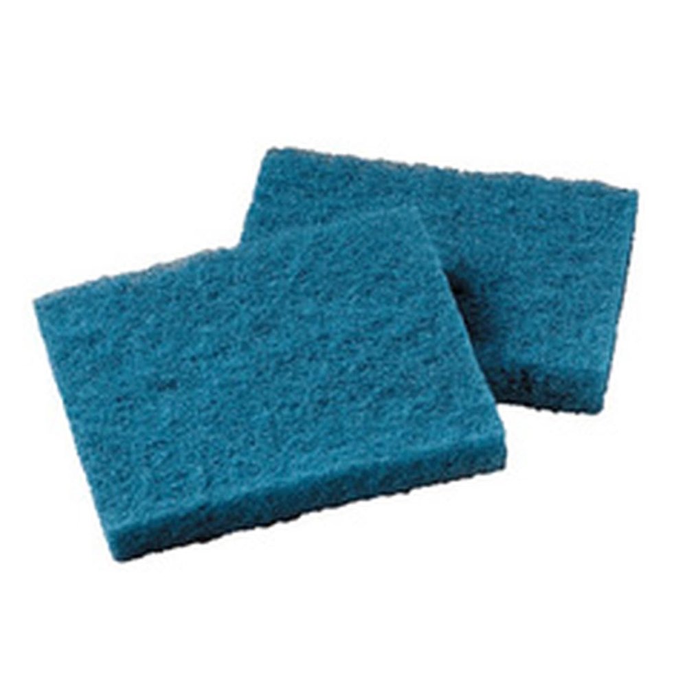 212 Main MMM34738 All-Purpose Thick Scouring Pad - Blue - 40 Per Case