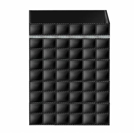 212 Main Giraffe Black Wastebasket