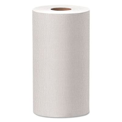 212 Main 9.8 x 13.4 x 60 inch Small Roll Cloths - 130 Per Roll - White