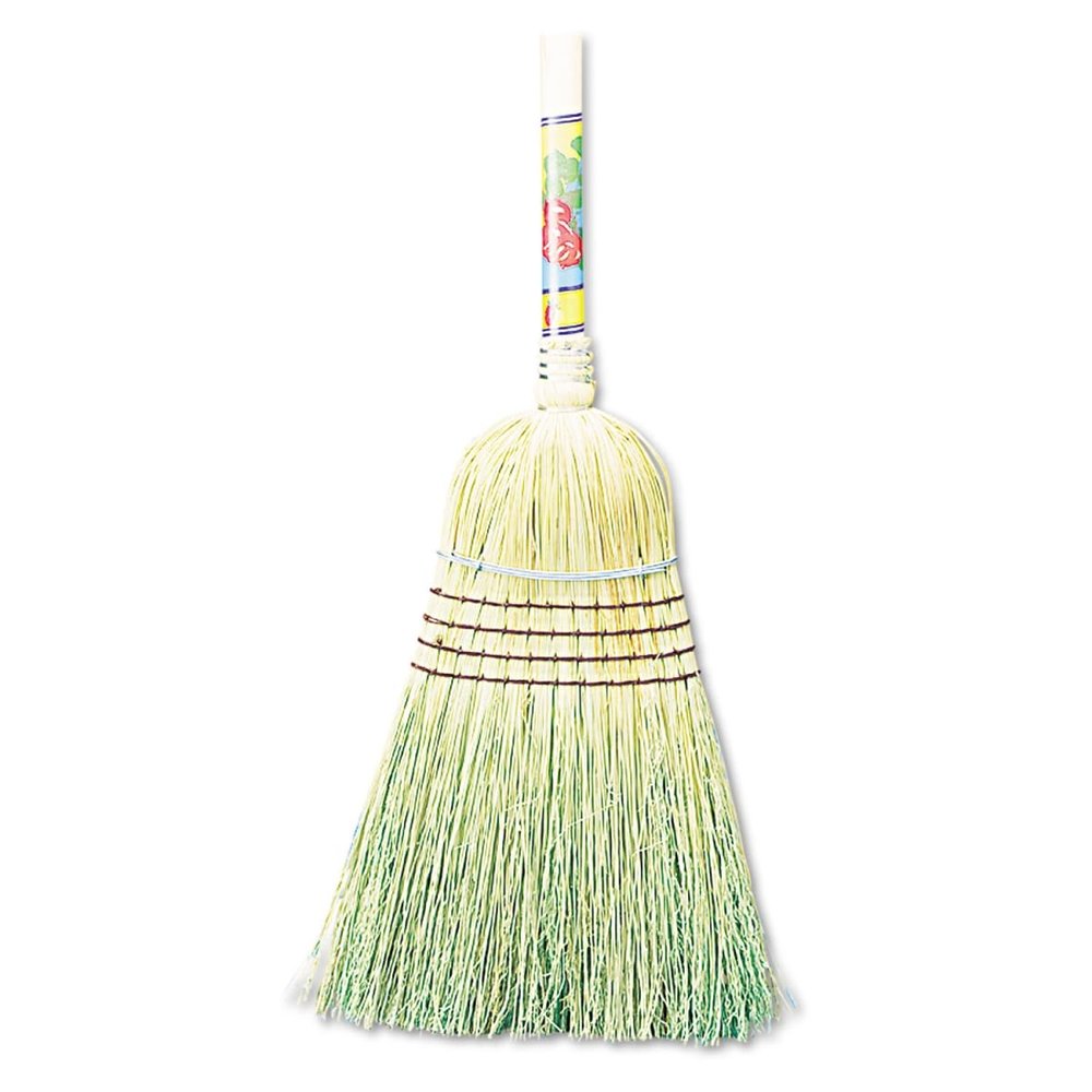 212 Main 56 in. Warehouse Broom Corn Fiber Bristles, Natural