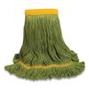 212 Main 1400M-GR 5 in. Cotton Rayon & Synthetic Blend Mop Head Green - Medium view 1