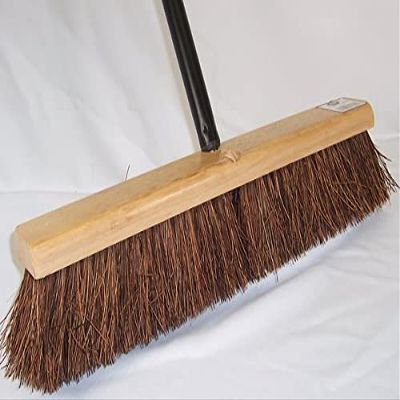 212 Main 10725-12 18 in. Patio Pushbroom with Handle & Palmyra